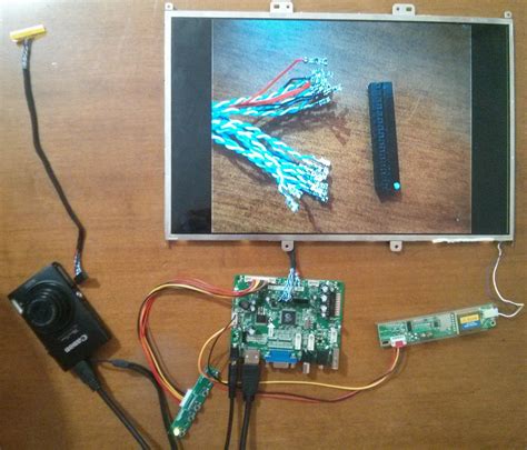 Fixing LVDS Cables For CCFL LCD Screens