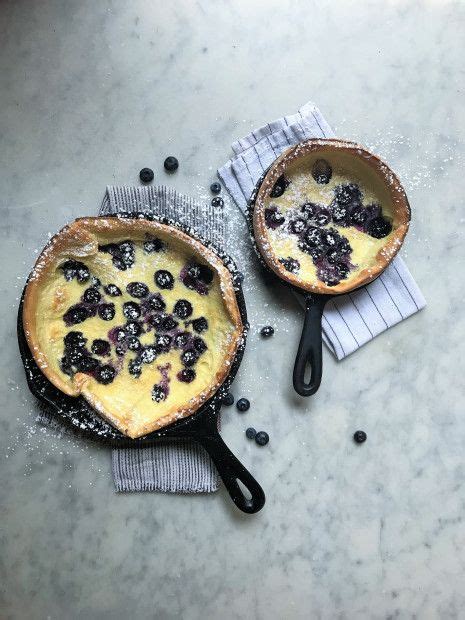 Blueberry Dutch Baby Crepe Cake Mille Crepe Crepes Dutch Blueberry