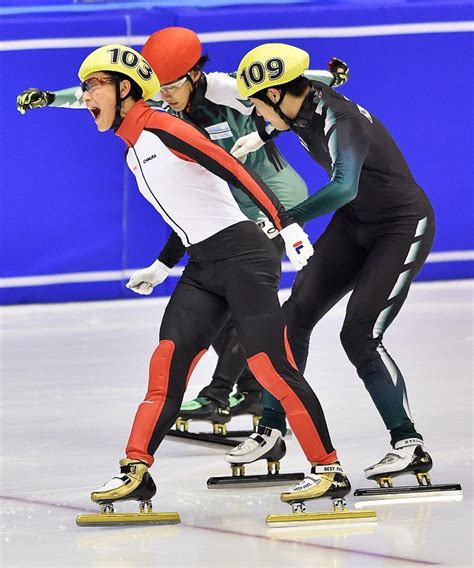 ショートトラック：男子、渡辺啓太が初の総合優勝 写真特集810 毎日新聞