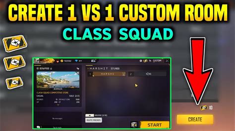 Free Fire Me 1VS1 Custom Kaise Banaye How To Create 1 Vs 1 Custom