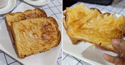 Buat Sendiri Portuguese Toast Ala Harolds Bread Boleh Adjust Cheese