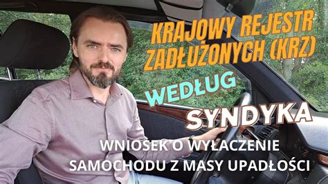 Wyłączenie samochodu z masy upadłości na wniosek Krajowy Rejestr