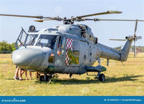 Westland Lynx Helicopters In Tight Formation Editorial Image ...