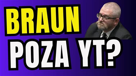 Grzegorz Braun straci kanał na YT a ja trochę bronię Muska PODCAST