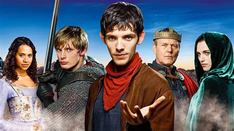 Tv Show Cast Bradley James Colin Morgan Katie Mcgrath Merlin Tv