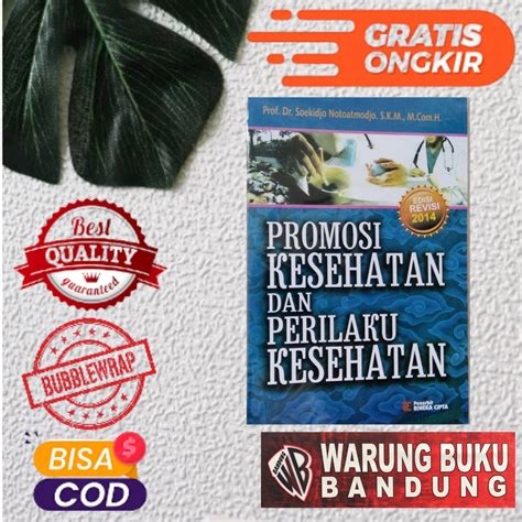 Jual Buku Promosi Kesehatan Dan Perilaku Kesehatan Soekidjo