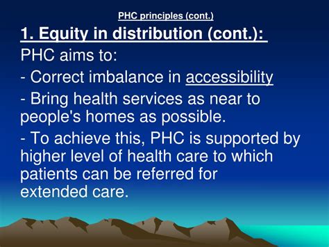 Ppt Primary Health Care Phc Health For All Approach Powerpoint