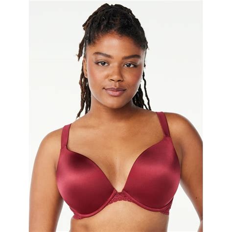 Joyspun Womens And Womens Plus Size Underwire Plunge Bra Sizes 38dd