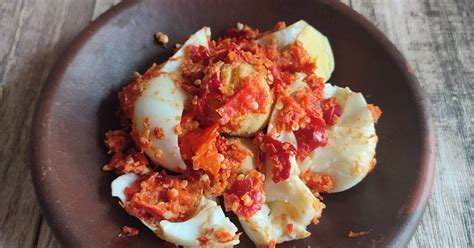 Resep Telur Sambal Penyet Oleh Azizahprantoro Cookpad