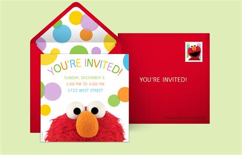 Sesame Street Invitations, Sesame Street Birthday Invitations | Punchbowl