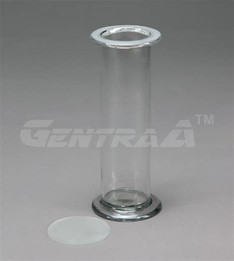 GAS JAR WITH GROUND GLASS FLAT FLANGE Vimal Exports