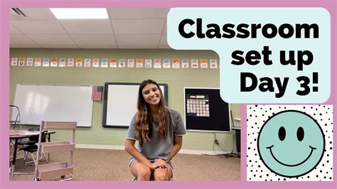 Classroom Setup Day 3 First Year Kindergarten Teacher Youtube