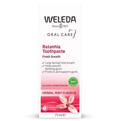 Weleda Ratanhia Toothpaste 75ml Health Matters