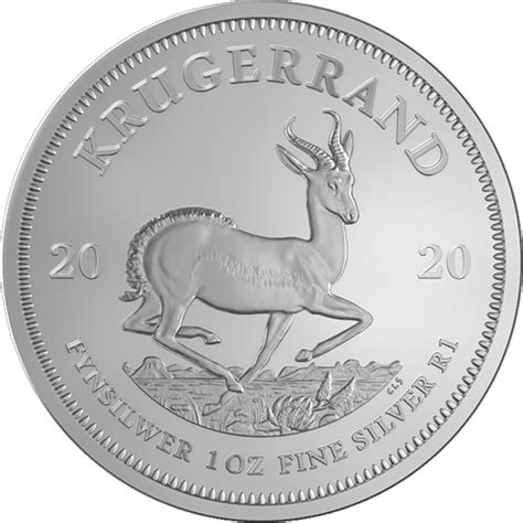 Buy 2020 1 Oz Silver South African Krugerrand Coins ™