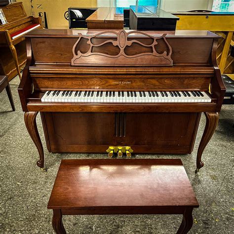 Used Kohler Campbell Kc F Cherry Satin Upright Piano