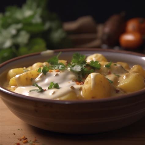 Creamy Yogurt Potato Curry By Ariso Recipes North Indian Ariso