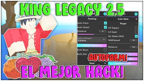 El Mejor H4ck De King Legacy Autofarm Auto Quest Devil Fruit Sniper Sea King Y MÁs Roblox