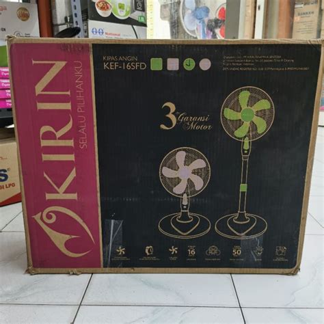 Jual Kirin Kef Sfd Kipas Angin In Berdiri Stand Fan Duduk Desk