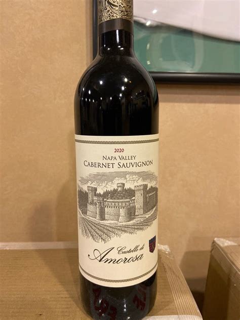 2020 Castello Di Amorosa Cabernet Sauvignon Napa Valley USA