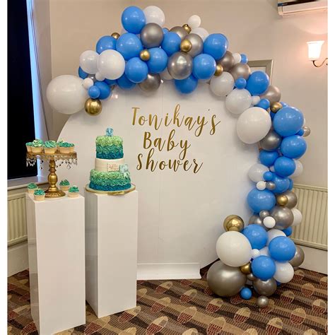 Baby Shower Balloon Garland Baby Shower Background Baby Birthday