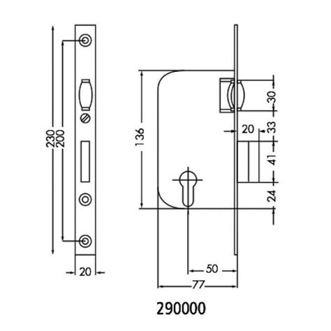 Serrure Larder Multibat P Ne Rouleau Et Cylindre Bouts