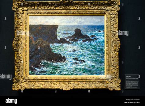 Claude Monet 1840 1926 Felsen An Port Coton Den Lion Rock Belle Ile