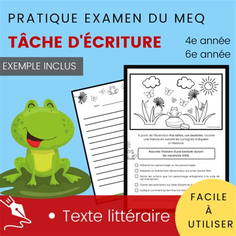 T Che D Criture Pr Paration Examen Meq