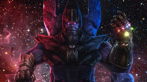 Thanos Fan Art Wallpapers Hd Wallpapers Id 26699