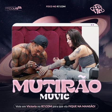 VICTORIA MACAN on Twitter MUTIRÃO MUVIC FEAT mudias INICIADO