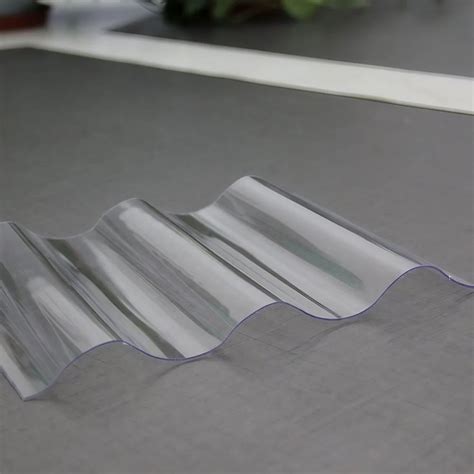 Textured Or Plain Polycarbonate Profiled Sheet Thickness Of Sheet 2mm