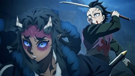 Genya Vs Hantengu Demon Slayer Season 3 Episode 4 YouTube