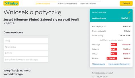 Finbo Opinie O Chwil Wce Online Opis Oferty Financer Polska