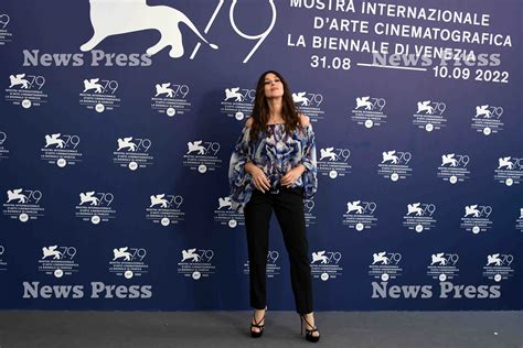 Venice Monica Bellucci attends the photocall for Siccità NEWS