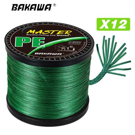 Bakawa M M M M Strands Braided Fishing Line Pe Wire