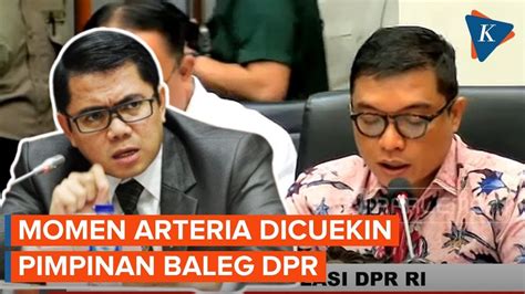 Interupsi Arteria Dahlan Tak Ditanggapi Pimpinan Baleg DPR Saat Bahas