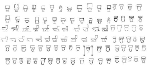 Miscellaneous Toilet Sheet 2d Elevation Blocks Drawing Detail Dwg File