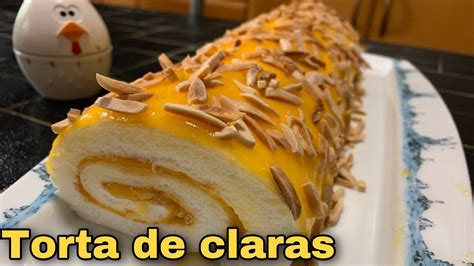 Como Fazer Uma Torta De Claras Doce De Ovos YouTube