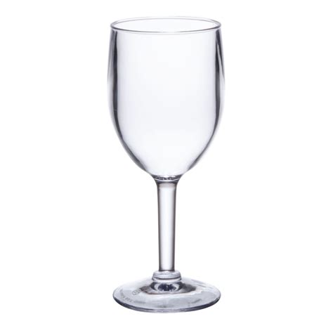 Get Sw 1404 Cl Sw1404 8 Oz Customizable San Plastic Wine Glass