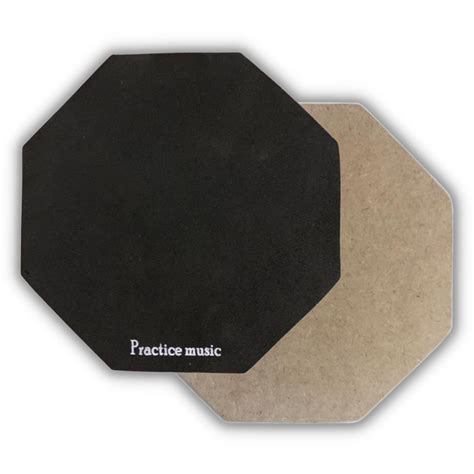 Pad Estudo Bateria Praticavel 15cm Pads De Studo 6 Pol Preto Shopee