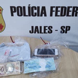 Informa Mais PF De Jales Prende Em Flagrante Jovem Que Recebeu