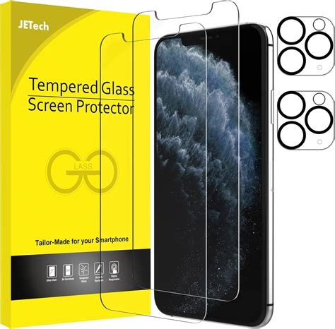 JETech Verre Trempé pour iPhone 11 Pro Max 6 5 Pouces avec Protection d