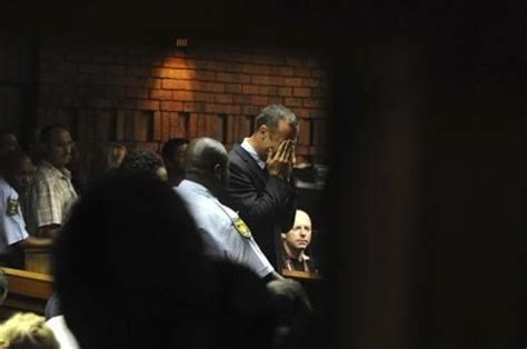 Oscar Pistorius Cries During Court Appearance Blade Runner Charged