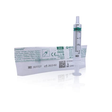 Bd Emerald Hypodermic Syringe Buy Consumables Online Fox Pharma