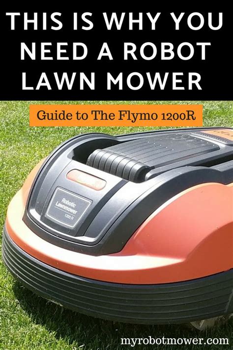 Review And Guide To The Flymo R Robot Lawn Mower I Couldn T Go