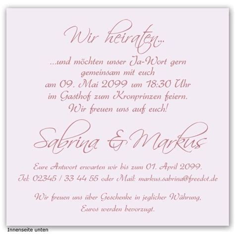 Hochzeitstext Einladung Standesamt Inspirierende Text Hochzeit