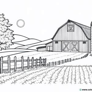 Coloriage D Animaux De La Ferme T L Charger Ou Imprimer Gratuitement