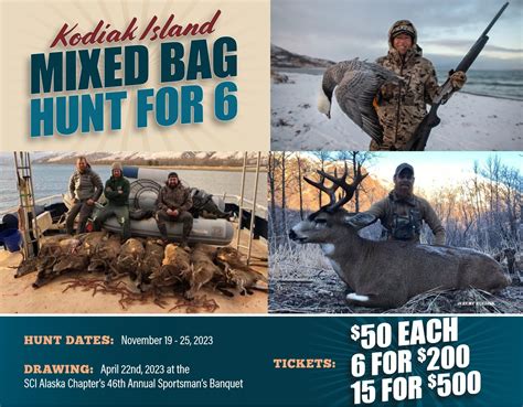 2023 Kodiak Island Hunt Raffle Final Sci Alaska