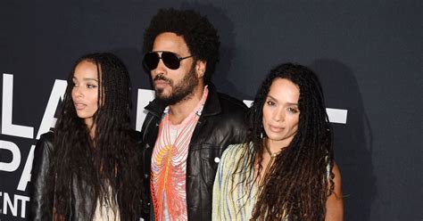 Zoë Kravitz Et Ses Parents Lenny Kravitz Et Lisa Bonet People Au