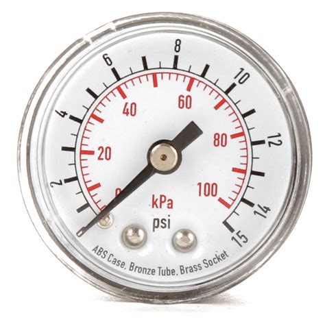 Grainger Approved Commercial Pressure Gauge To Psi In Dial