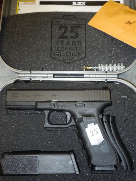 GLOCK 17 GEN4 9MM PISTOL 25TH ANNIVERSARY For Sale